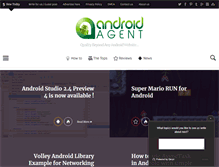 Tablet Screenshot of androidagent.com